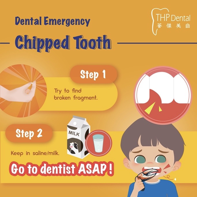 Dental Emergency - Chipped Tooth